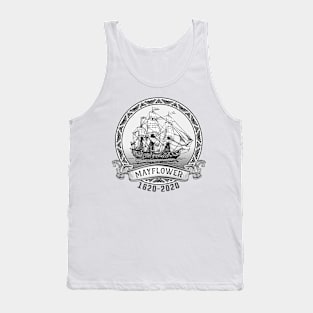 Mayflower Ship 400th Anniversary 1620- 2020 Tank Top